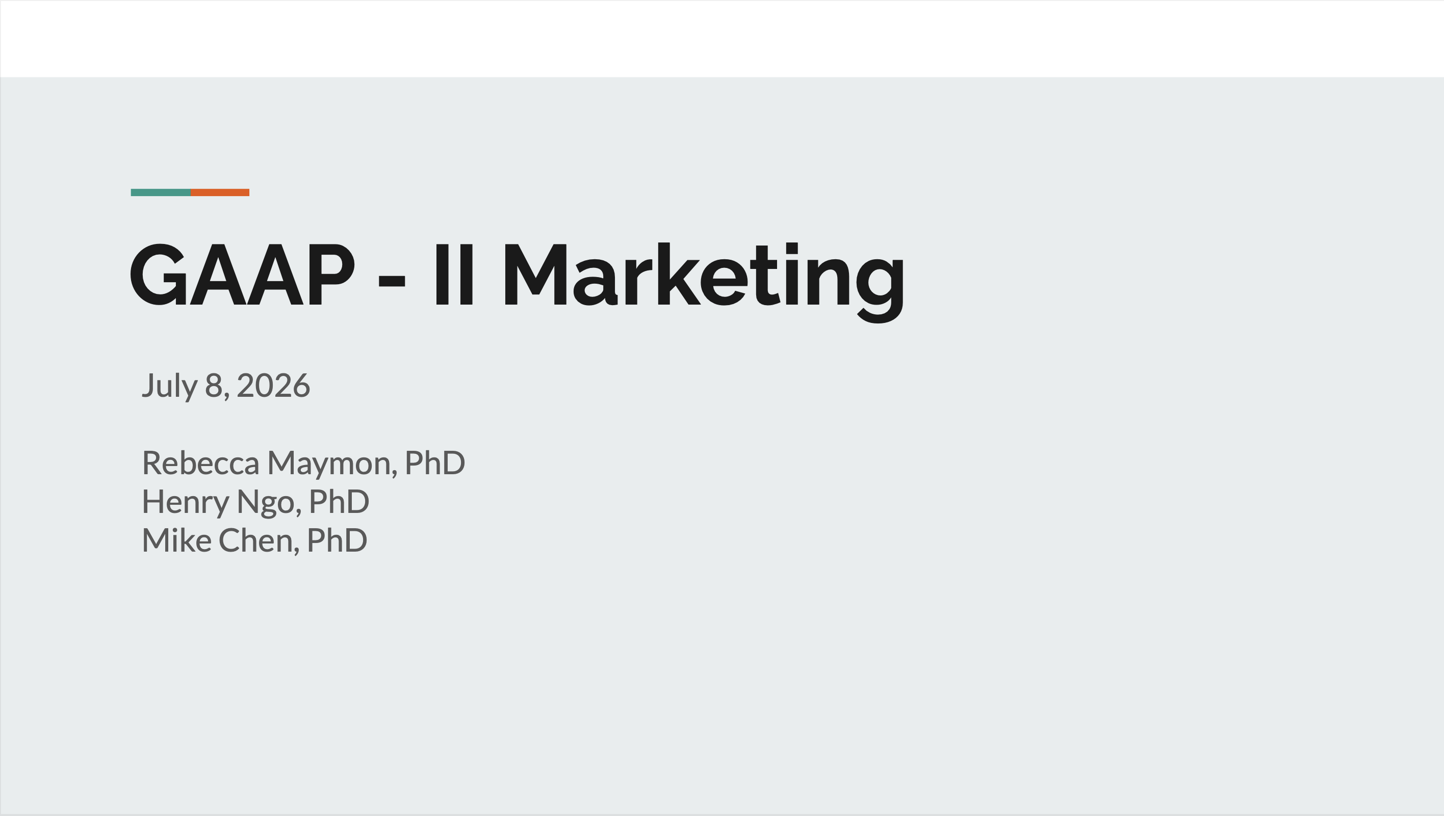 Session 2 Slides